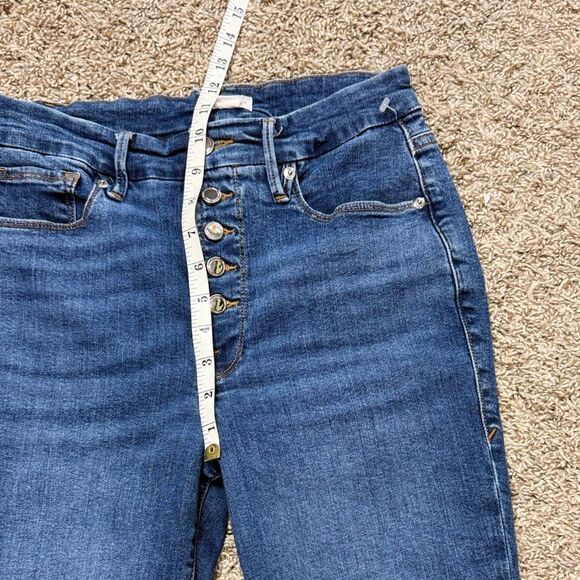 Good America Designer Button Fly Jeans - Picture 4 of 7